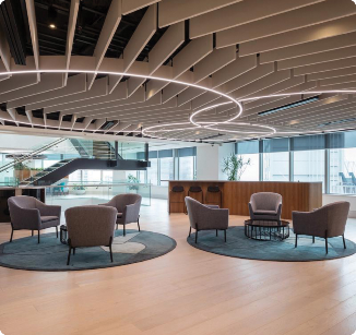 Modern accoustic panels using recycled materials